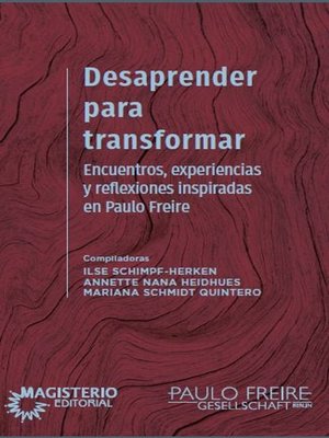 cover image of Desaprender para transformar